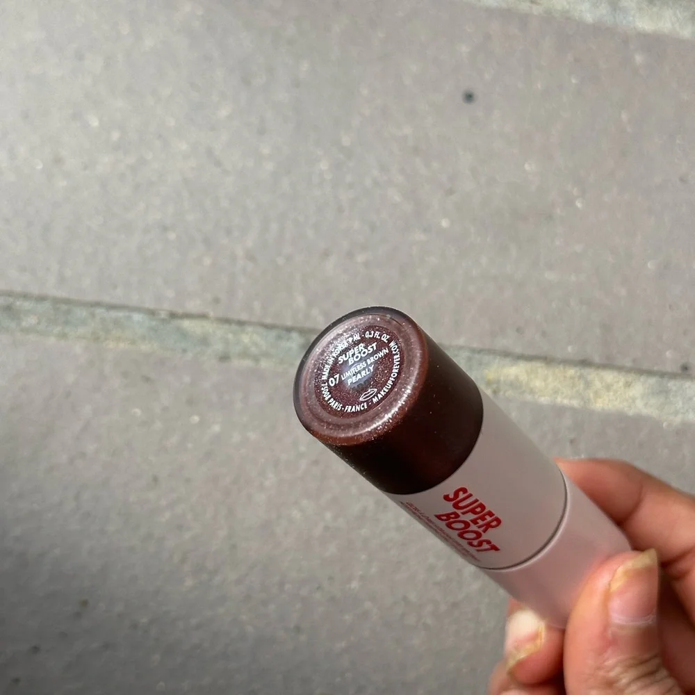 Super Boost Lip Gloss - 07 limitless brown pearly